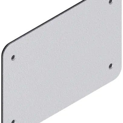Couvercle étanche Quox 185×130mm aluminium blanc laqué IP54 