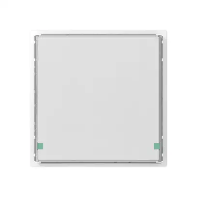 Sensore pulsante SIDUS KNX tipo E 1/2, bianco lucido 