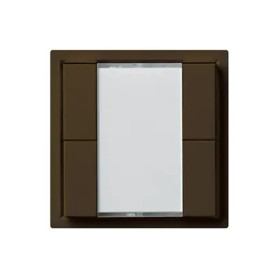 UP-Universaltaster 4×kallysto A ohne LED braun 