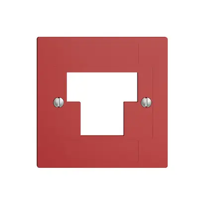 Plaque frontale 1×TT,2×RJ45 berry ITplus ITM EDIZIOdue 
