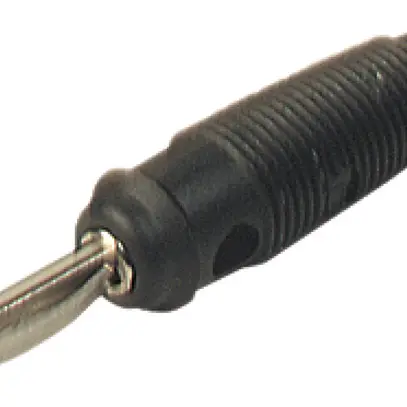 Spina a banana VQ 20 sistema 4mm, nero 