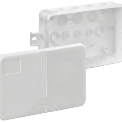 Boîte de dérivation AP 2K-16 AB -L IP55 130×85×37mm blanc 