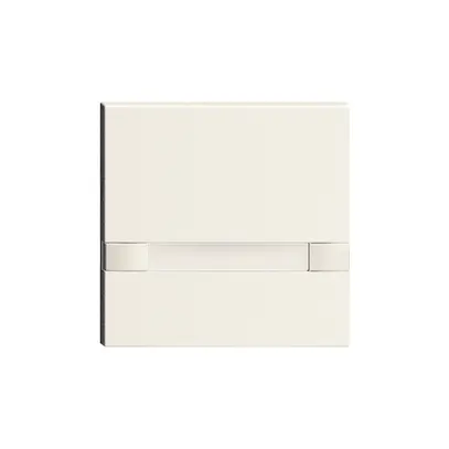 Tasto 1/1 KNX/elettronico senza LED+cart. EDIZIOdue comando 2×bianco 