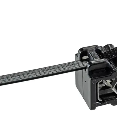 Clip di bordo PAN c.fascetta BT2S-300 fissaggio laterale 3…6mm parallelo 