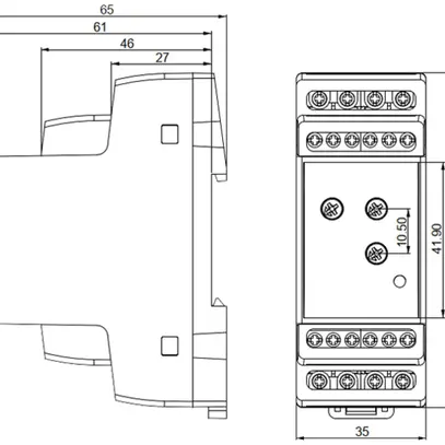 Télérupteur ABB E260CA-16-40 2UM 8…240VUC/16A 4000W 4F 