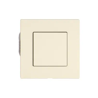 Interruttore a pulsante EDIZIO.liv Wiser SNAPFIX® 1 tasto cr 
