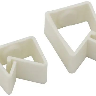 Porte-câble SE Prisma XS pour rail-DIN, 45×69mm 10pièces 