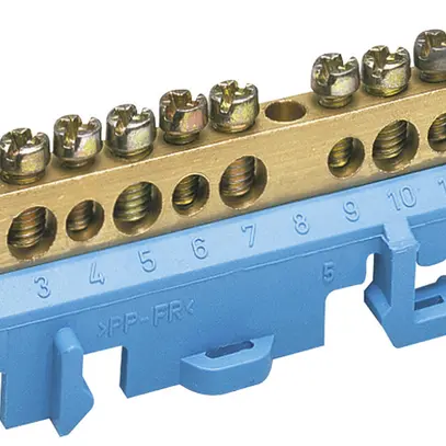 Sbarretta con morsetti neutro Hager 5×16/6×10mm² 