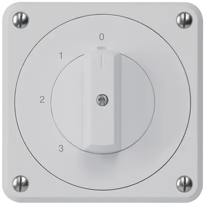 Interruttore rotativo INC robusto IP55 S5/1P grigio per combinazione 