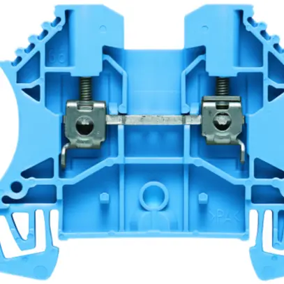 Morsetto di passaggio Weidmüller WDU connessione a vite 2.5mm² TS35 blu 