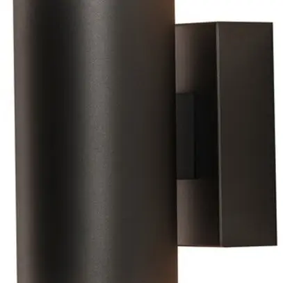 Applique SLV ASTINA UP/DOWN GU10 2×10W Ø70×200mm noir 