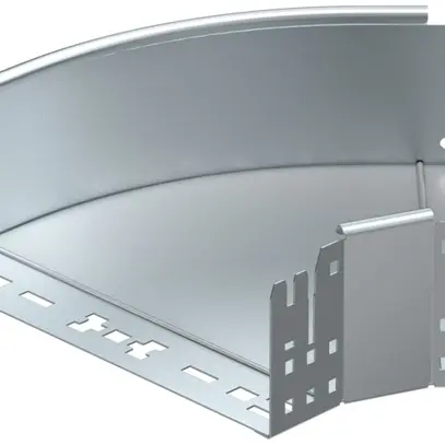Coude 45° Bettermann RBM 110×100mm zingué en continu 