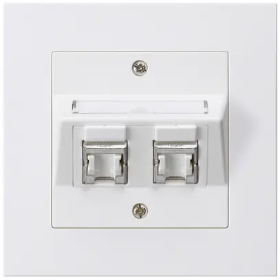 Presa INC kallysto.pro C cat.6 2RJ45/s bianco 