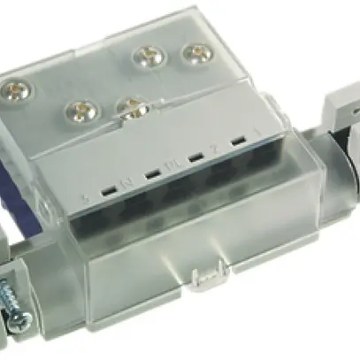 Boîte de dérivation Woertz pour câble plat Combi/DALI basse 2×5P 