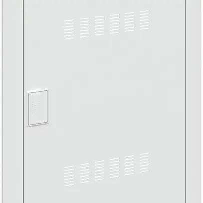 Cadre avec porte ventilée ABB pour distributeur multimédia 2 rangées 