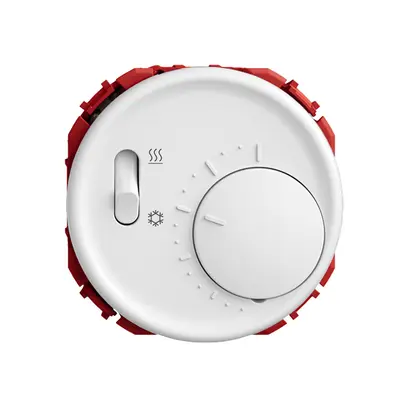 Termostato ambiente STANDARDdue SNAPFIX® inter.risca./refrig.230V AC 50Hz bi 