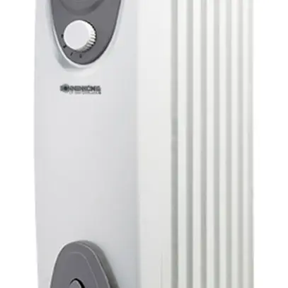 Radiatore OFR 8 Öl Frei, 1.5kW 230V 7.2kg 45×64×24cm bianco/grigio 