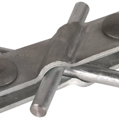 Bride SV Elvatec/DEHN avec vis M10×30mm acier zingué à chaud immersion 