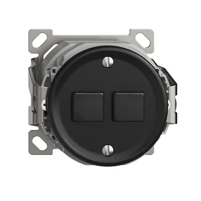 Interruttore AP 2K/2T WLAN Sdue Wiser nero 