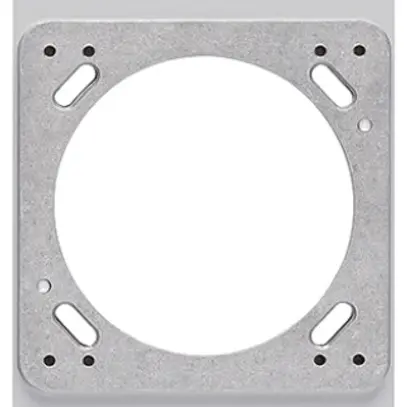Placca di montaggio INC robusto 3×1 grigio 
