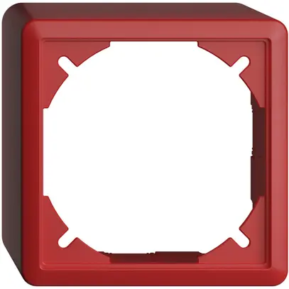 Capot AP EDIZIOdue 1×1 74×74×54mm rouge 