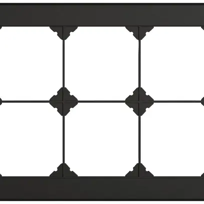 En-tête ENC EDIZIO.liv SNAPFIX® 2×3 pour combinaisons au choix noir 