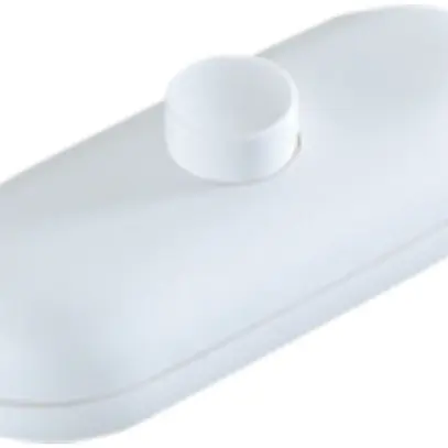 Interruttore di cordone 2A 250V 2L+PE bianco 