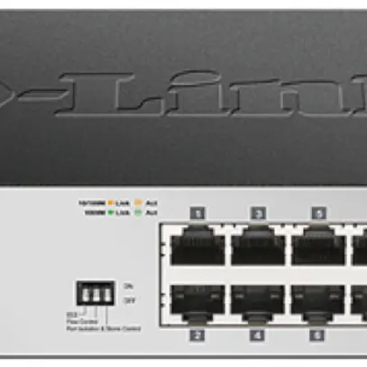 Switch D-Link DGS-1016D/E, 16-port unmanaged Gigabit 
