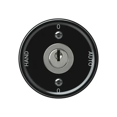 Interruttore a chiave origin commutatore 2/1L 16A 250V 0-AUTO-0-HAND 60×60mm ne 