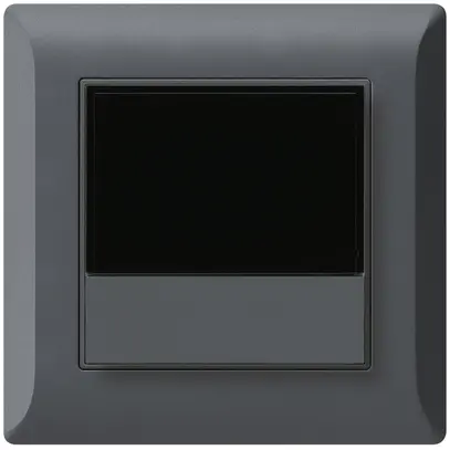 Termostato ambiente INC kallysto.line KNX s/e-link con tasto antracite 