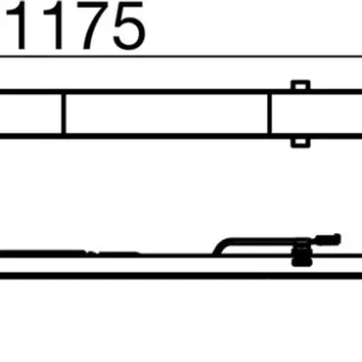 Inserto luminoso LED SLV Retro OVAL 61W 10980lm 830/840/850 1175mm bianco 