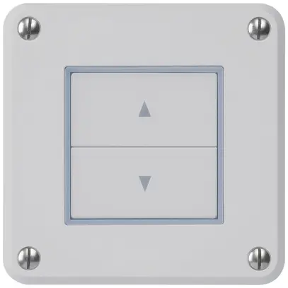 Contact pour stores ENC robusto IP55 gris avec 2 touches de fonction 