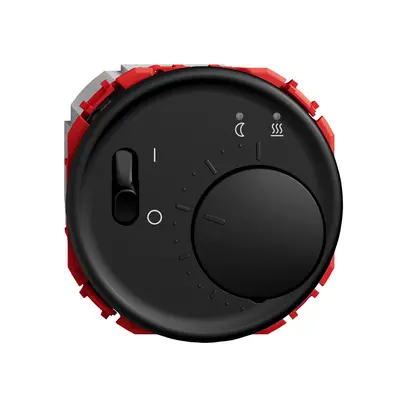 Termostato ambiente STANDARDdue SNAPFIX® p.riscaldamenti a pavimento ne 
