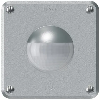 Détecteur de mouvement Hager robusto IP55 A 3 fils aluminium 