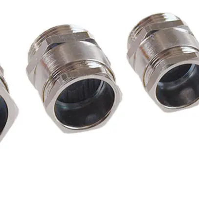 Pressacavo PG11 per cavo Ø4…11mm 6mm ottone nichelato IP65 