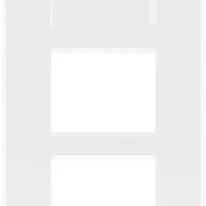 Telaio di copertura video ABB-Welcome, per 1/5 (5 moduli), Al bianco 