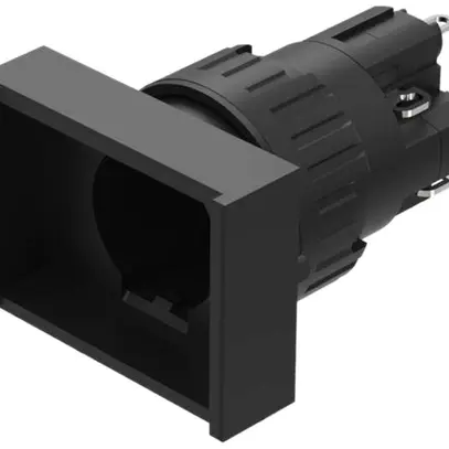 Allogiamento per pulsante luminoso EAO31 alto 18×24mm Ø16mm 1R 1Ch IP40 