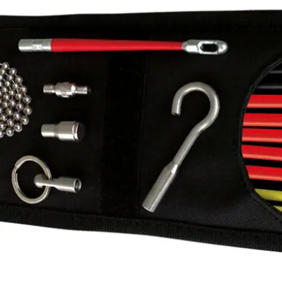 Kit passe-fils RUNPOSTICKS Standard 17 pièces 10m 
