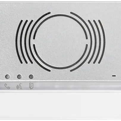 Placca frontale per modulo altoparlante della porta Urmet Alpha, IP55, bianco 