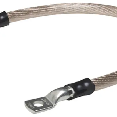 Raccordo flessibile Flury PA 36 Cu, 50mm² rotondo, capicorda Ø10.5mm L=500mm 