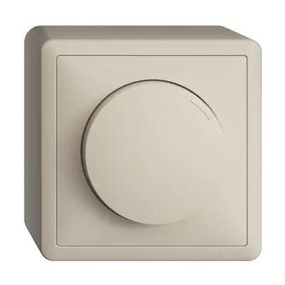Senseur rotatif AP Edue KNX, 21…30VDC, SELV, conso.électrique max. 12.5mA, crema 