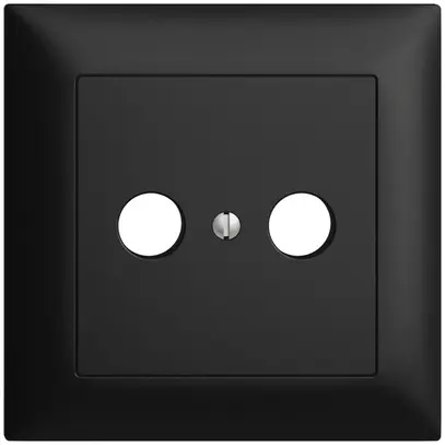 Kit frontale INC EDIZIOdue nero 88×88mm 