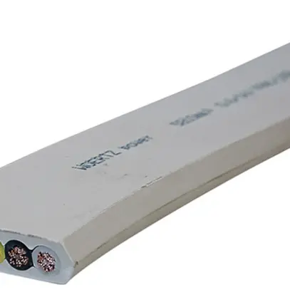 Cavo piatto Woertz Power 5×10mm² senza alogeni grigio B2ca 