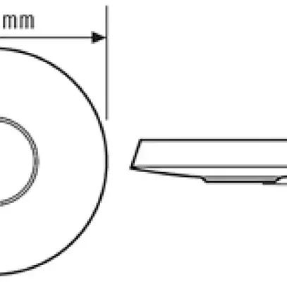 Kit de recouvrement ESYLUX COMPACT 8M BK 