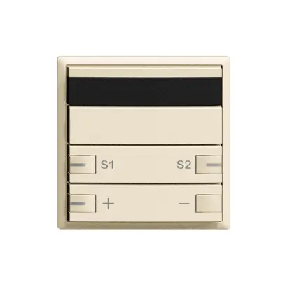 Kit frontal variateur IR 1…10V scène 1c/2t ZEP 60×60mm crema 