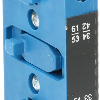 Contatto ausiliare K&N, 1Ch/1R 10A, per forma E e scatola KG41…KG64 