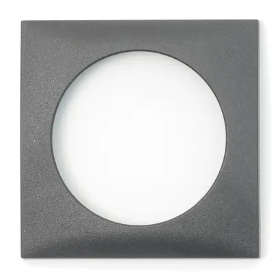 Cadre de recouvrement ENC MH simple anthracite 