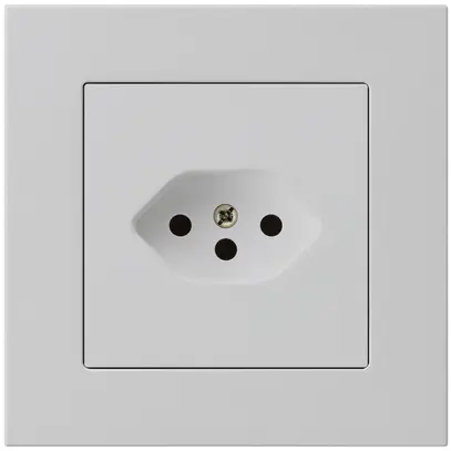 Presa INC kallysto.pro T13 grigio chiaro con protezione bambini 