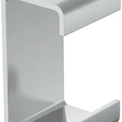 Entretoise Bettermann pour montage sur tige US 5 80×45×40mm, A2, 1.4301, 2B 