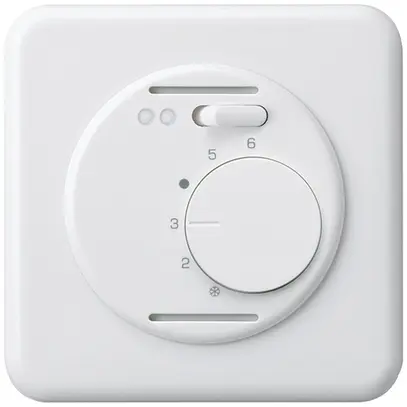 Termostato ambiente INC BASICO bianco per riscaldamento pavimento 